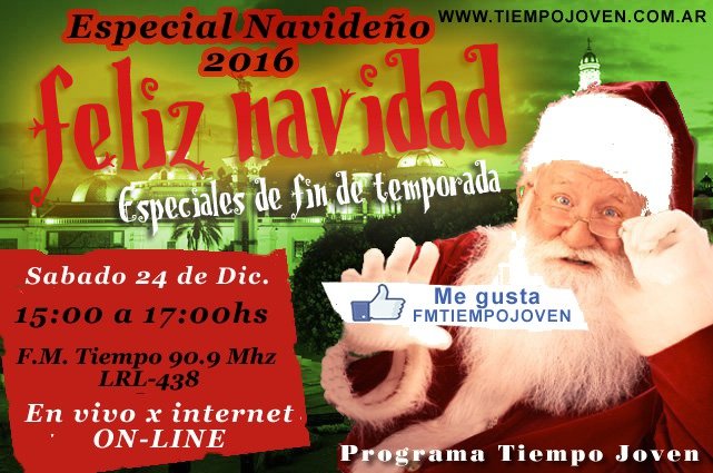 Podcast - Especial Navideño 2016 Programa Tiempo Joven